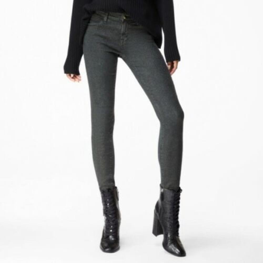 J Brand Alana Faded Future High Rise Crop Skinny